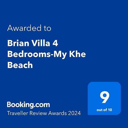 Brian Villa 4 Bedrooms-My Khe Beach Da Nang Bagian luar foto